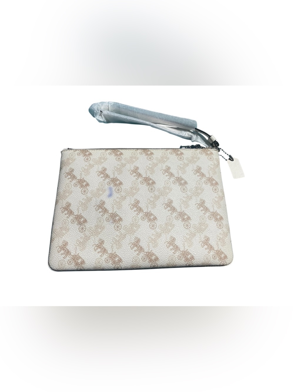 COACH GALLERY POUCH HORSE & CARRIAGE PRINT - Picture 4 of 5